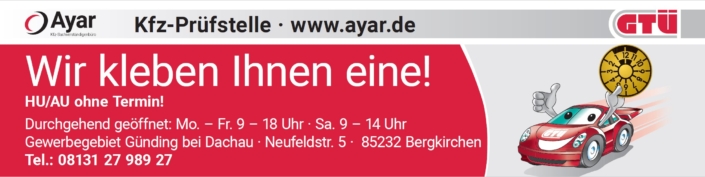 Logo KFZ Prüfstelle Ayar